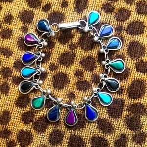 Vintage Mexican silver bracelet
